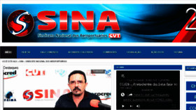 What Sina.org.br website looked like in 2017 (6 years ago)