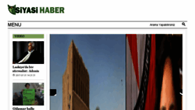 What Siyasihaber2.org website looked like in 2017 (6 years ago)