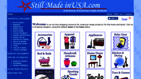What Stillmadeinusa.com website looked like in 2017 (6 years ago)