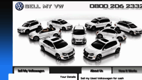 What Sellmyvw.co.uk website looked like in 2017 (6 years ago)