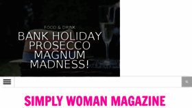 What Simply-woman.com website looked like in 2017 (6 years ago)
