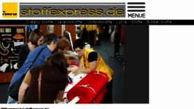 What Stoffexpress.de website looked like in 2017 (6 years ago)