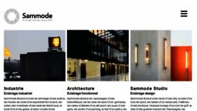 What Sammode.com website looked like in 2017 (7 years ago)