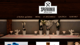 What Spizarniazborowice.pl website looked like in 2017 (6 years ago)