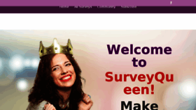 What Surveyqueen.com website looked like in 2017 (6 years ago)