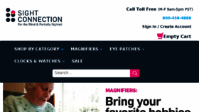 What Sightconnection.com website looked like in 2017 (6 years ago)