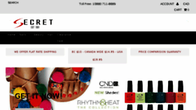 What Secretnailsupply.com website looked like in 2017 (6 years ago)