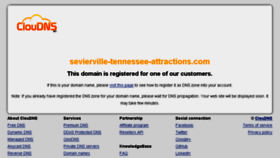 What Sevierville-tennessee-attractions.com website looked like in 2017 (6 years ago)