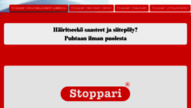 What Stoppari.fi website looked like in 2017 (6 years ago)