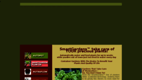 What Smartgardens.com website looked like in 2017 (6 years ago)