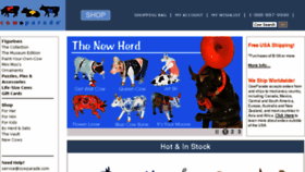 What Shopcowparade.com website looked like in 2017 (6 years ago)