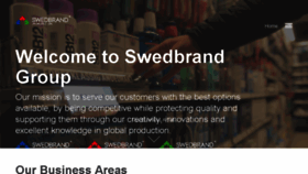 What Swedbrand-group.com website looked like in 2017 (6 years ago)