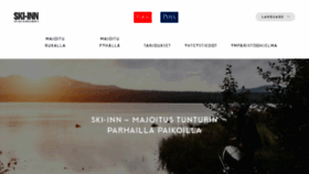 What Ski-inn.fi website looked like in 2017 (6 years ago)