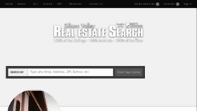 What Siliconvalleyrealestatesearch.com website looked like in 2017 (6 years ago)