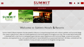 What Summitridgehotel.com website looked like in 2017 (8 years ago)