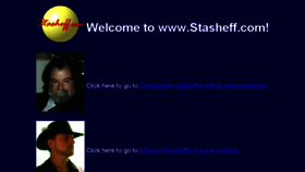 What Stasheff.com website looked like in 2017 (6 years ago)