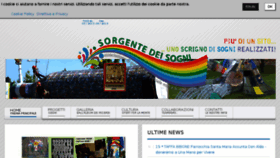What Sorgentedeisogni.it website looked like in 2017 (6 years ago)