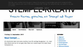 What Stempel-kreativ.de website looked like in 2017 (6 years ago)