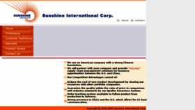 What Sunshineoutsourcing.com website looked like in 2017 (6 years ago)