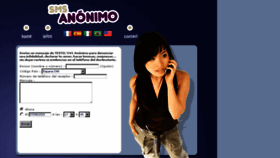 What Smsanonimo.net website looked like in 2017 (6 years ago)