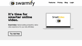 What Swarmcdn.com website looked like in 2017 (6 years ago)
