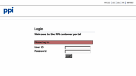 What Support.ppi.de website looked like in 2017 (8 years ago)