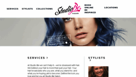 What Studiobesalon.com website looked like in 2017 (6 years ago)