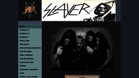 What Slayer-bootlegs.de website looked like in 2017 (6 years ago)