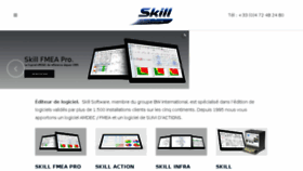 What Skillsoftware.com website looked like in 2017 (6 years ago)