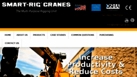 What Smartrigcranes.com website looked like in 2017 (6 years ago)
