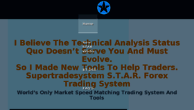 What Supertradesystem.com website looked like in 2017 (6 years ago)