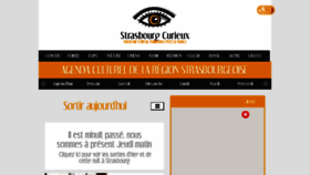 What Strasbourgcurieux.com website looked like in 2017 (6 years ago)
