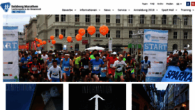 What Salzburg-marathon.com website looked like in 2017 (6 years ago)