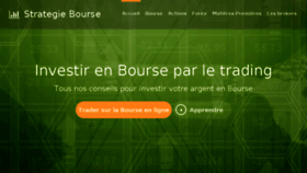 What Strategie-bourse.com website looked like in 2017 (6 years ago)