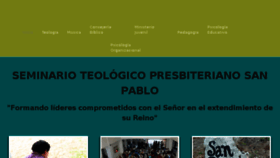 What Stpsanpablo.org.mx website looked like in 2017 (8 years ago)