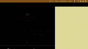 What Sanleonardo.it website looked like in 2017 (6 years ago)
