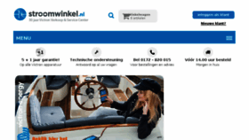 What Stroomwinkel.nl website looked like in 2017 (6 years ago)