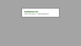 What Sandlewood.com website looked like in 2017 (6 years ago)