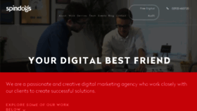 What Spindogs.com website looked like in 2017 (8 years ago)