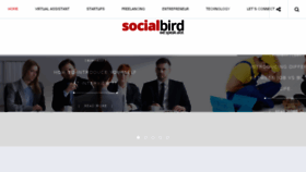 What Socialbird.in website looked like in 2017 (6 years ago)
