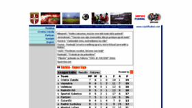 What Srpskifudbal.com website looked like in 2017 (6 years ago)