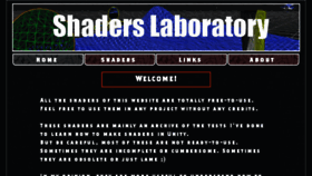 What Shaderslab.com website looked like in 2017 (6 years ago)
