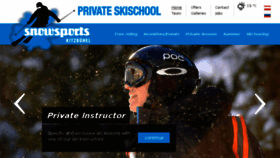 What Snowsports-kitzbuehel.at website looked like in 2017 (6 years ago)