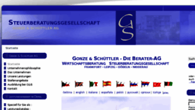 What Steuer-gonze.de website looked like in 2017 (6 years ago)