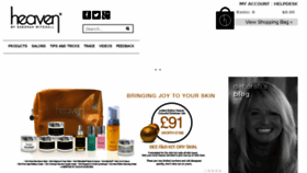 What Skincareorganics.co.uk website looked like in 2017 (6 years ago)