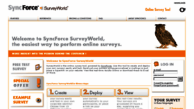 What Surveyworld.net website looked like in 2017 (6 years ago)