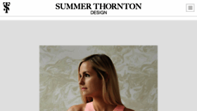 What Summerthorntondesign.com website looked like in 2017 (6 years ago)