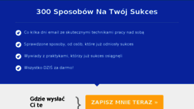 What Sukces.pl website looked like in 2017 (9 years ago)