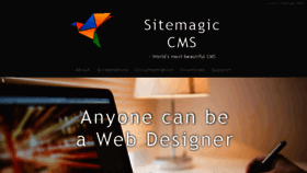 What Sitemagic.org website looked like in 2017 (6 years ago)