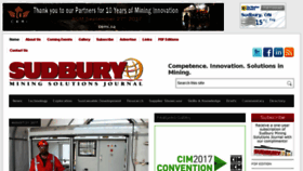 What Sudburyminingsolutions.com website looked like in 2017 (6 years ago)